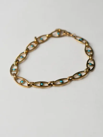 blue charm Bracelet 1